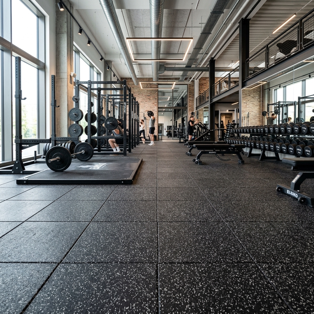 Gym Rubber Flooring